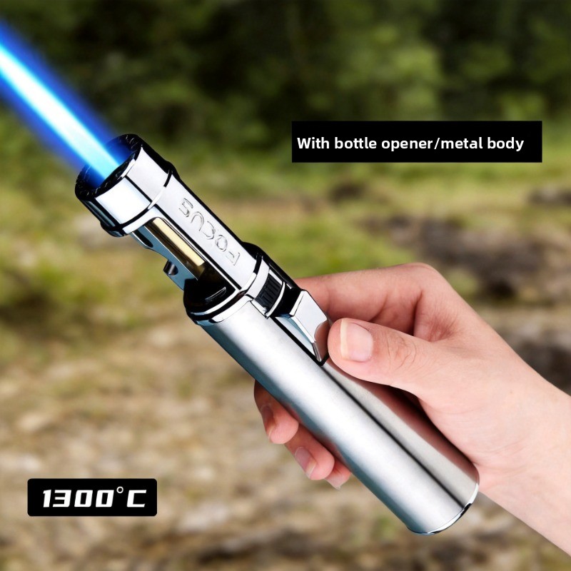 Jewelry Making Torch - 新型メタル防風ブルートーチブタンガスライター1300 ℃ 高温ポータブル屋外バーベキュー金属ジュエリー溶接ツール