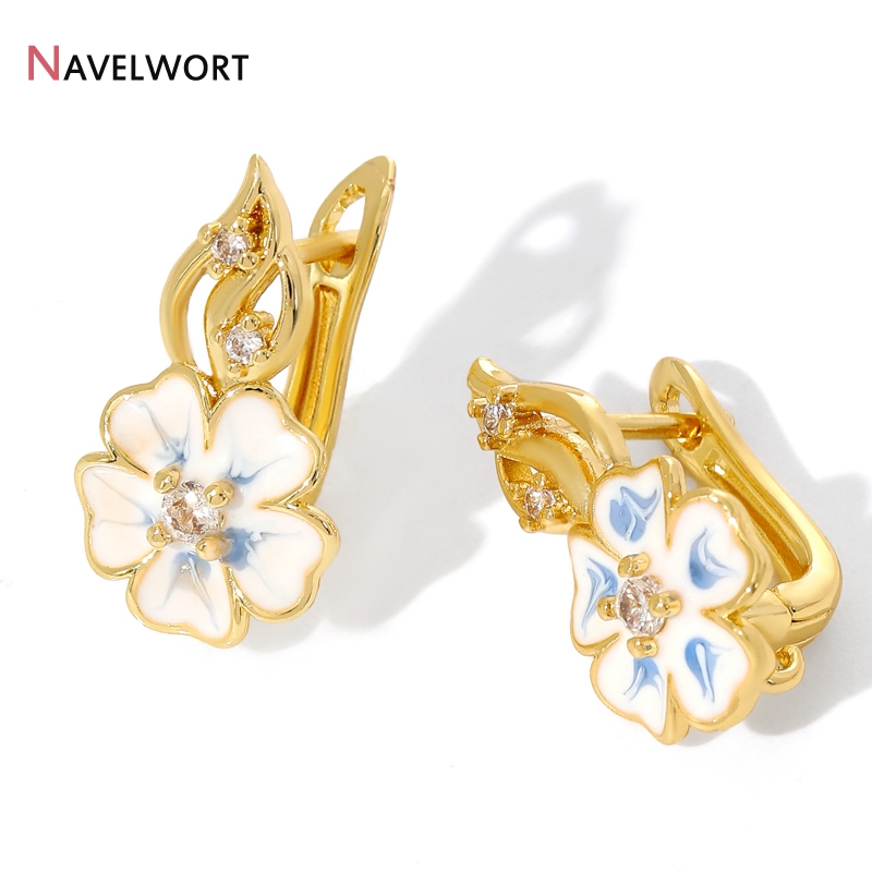 Jewelry Making Gold - 18K金メッキ真鍮製ジルコンイヤーワイヤー、真鍮製イヤリングフック基本留め具、イヤリング固定具、ジュエリー製作アクセサリー