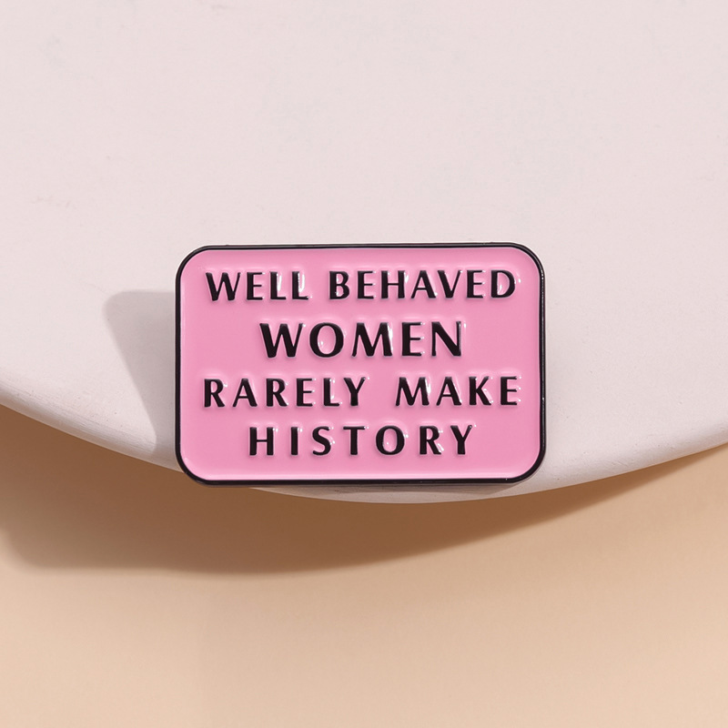 Jewelry Making History - 女性用エナメルピン、ビーズのシャツブローチ、ラペルバッジ、友達へのエナメルジュエリーギフト、コンパスを作る、よくビーズ、ピンク