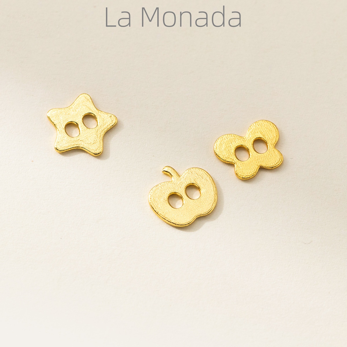 Jewelry Making In La - 925スターリングシルバー製のかわいい2穴コネクターチャーム、DIYブレスレット、ネックレス、ジュエリー製作に。アップル、スター、バタフライ。