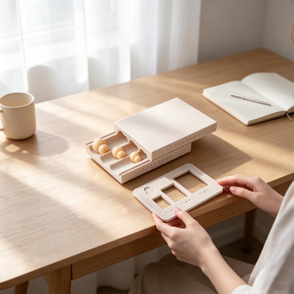 ポリマークレイモールド スノーマンビーズローラー ポリマーク - Jewelry Making In Clay のレビューと価格