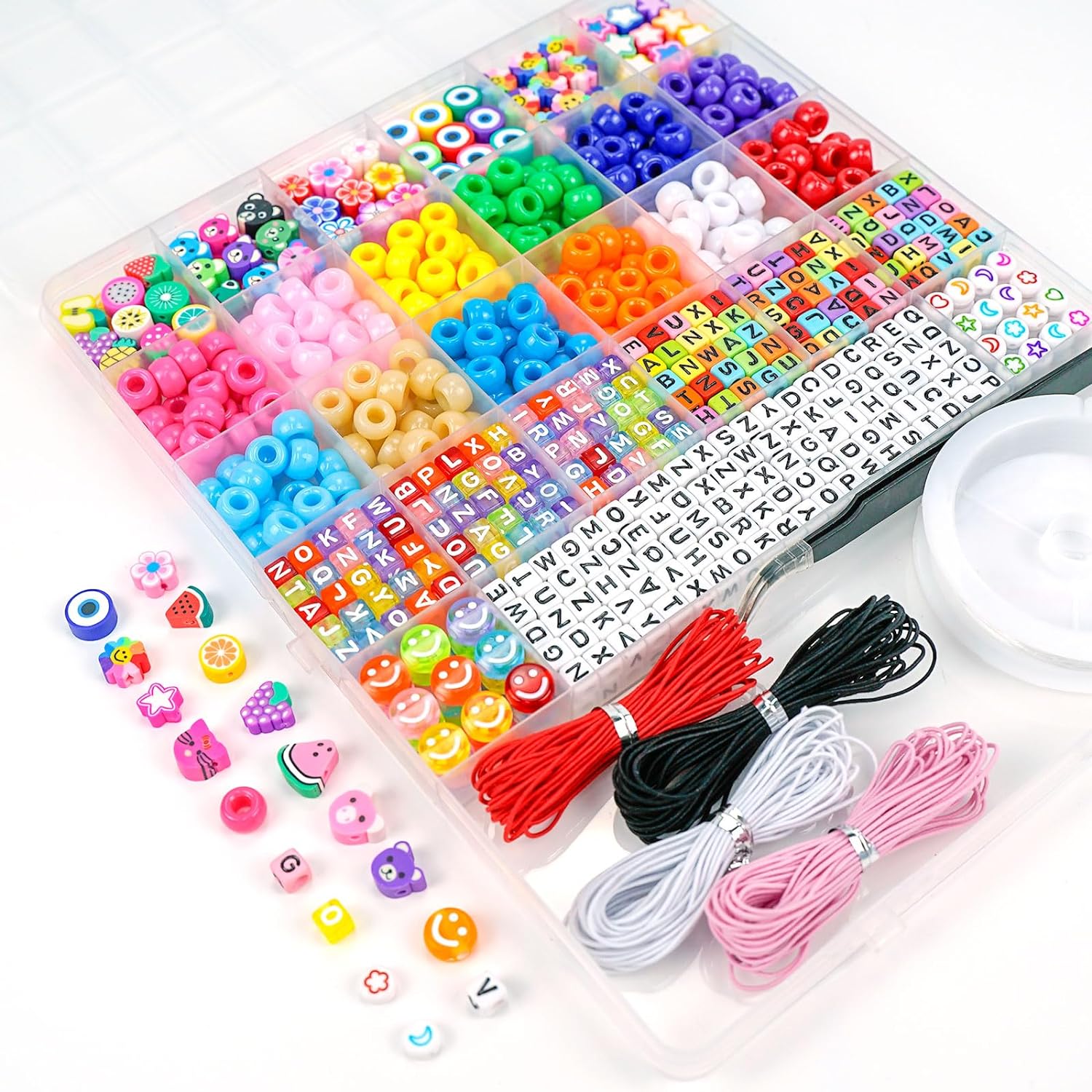 Dowsabelブレスレット作成キット、ポニーポリマークレイ - Jewelry Making In Clay のレビューと価格