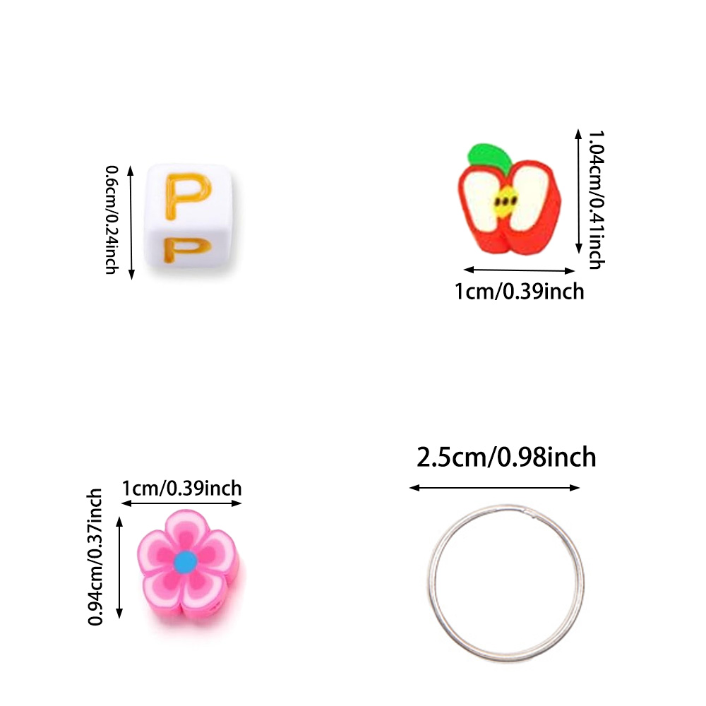 43/199/398個のマルチカラーポリマークレイビーズとレ - Jewelry Making In Clay のレビューと価格