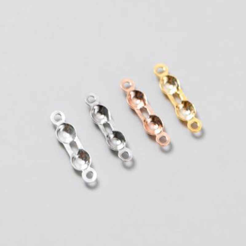 4個入り 本物の純銀925製 クロージャーエンドビーズ クラ - Jewelry Making Gold のレビューと価格