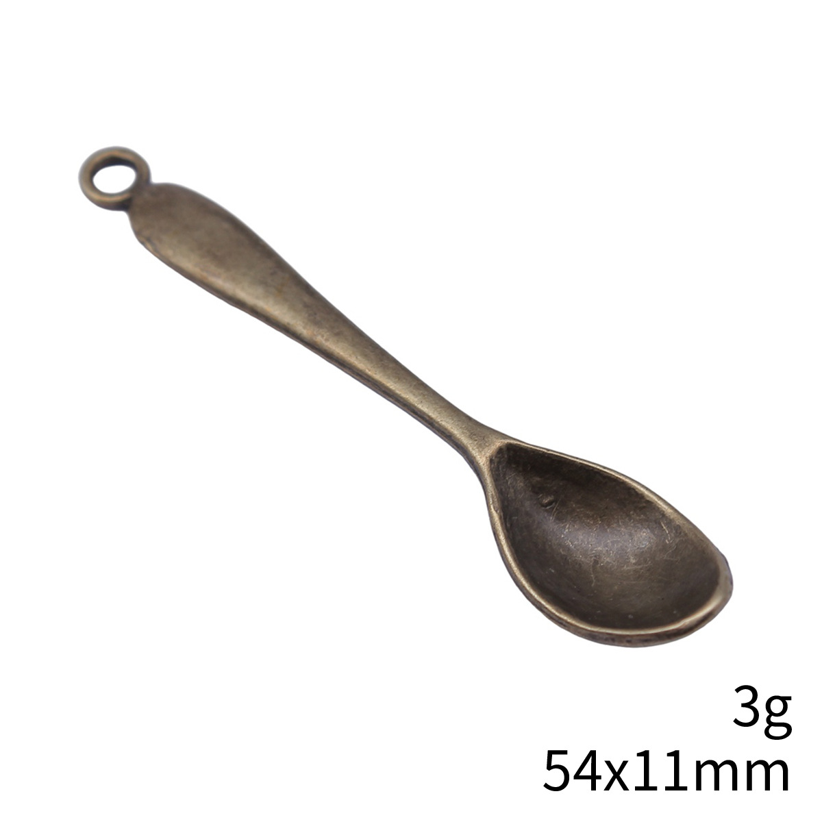 10 個 54 × 11 ミリメートル 5 色スプーンチャー - Jewelry Making Table のレビューと価格