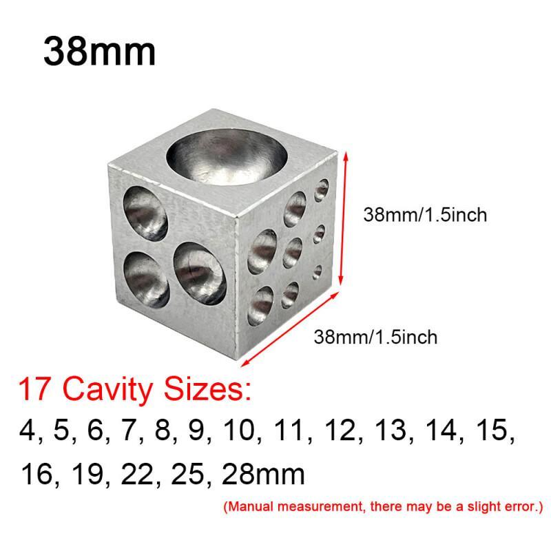 研磨された高炭素鋼の空洞を備えたダッピングブロックスクエア  - Jewelry Making Torch のレビューと価格