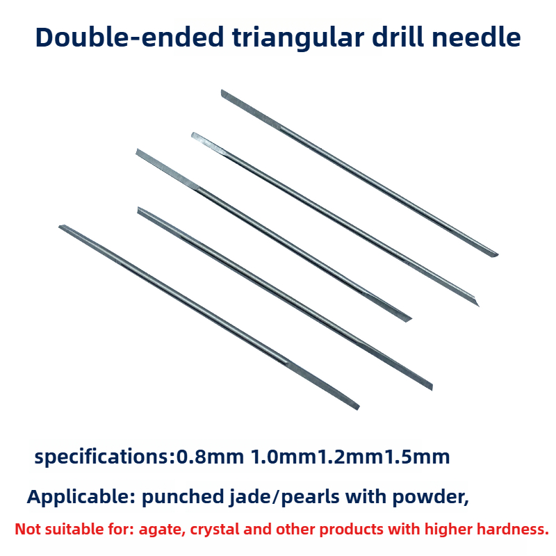 パールドリル針、双頭三角ドリルビット、穴の掘削と拡張、ジュエ - Jewelry Making Torch のレビューと価格