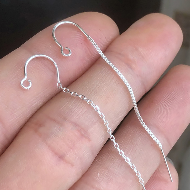 925スターリングシルバー製U字型イヤリングコンポーネント、 - Jewelry Making Dc のレビューと価格