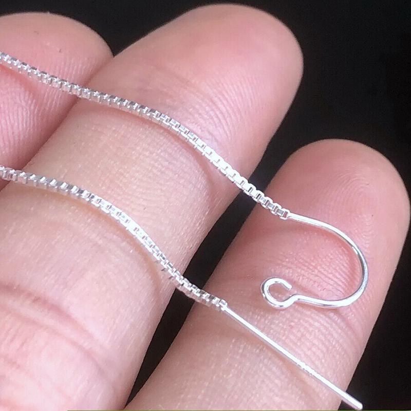 925スターリングシルバー製U字型イヤリングコンポーネント、 - Jewelry Making Dc のレビューと価格