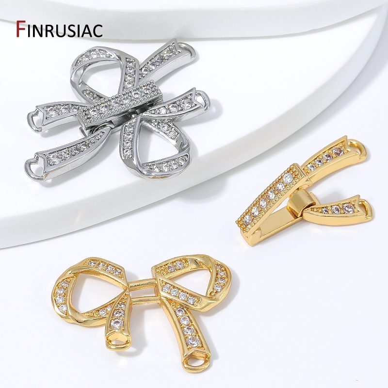 18K金メッキ真鍮製中空リボンボウコネクターカスプ、2穴ジル - Jewelry Making Gold のレビューと価格