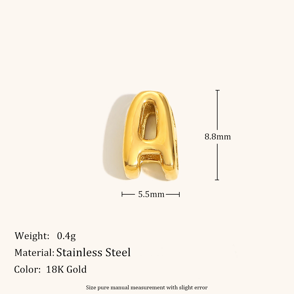 La.Muses 26文字ホロービーズ ステンレススチールチ - Jewelry Making In La のレビューと価格