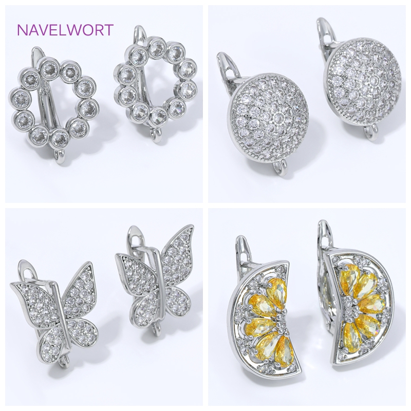 18K金メッキ扇形フラワーイヤワイヤーイヤリング金具、真鍮製 - Jewelry Making Gold のレビューと価格