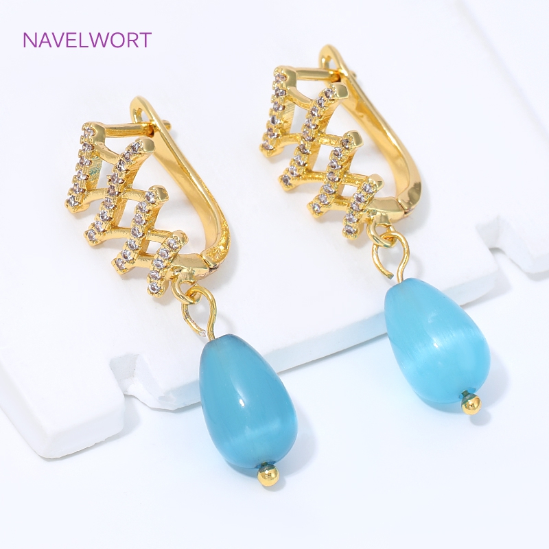 18K金メッキ扇形フラワーイヤワイヤーイヤリング金具、真鍮製 - Jewelry Making Gold のレビューと価格