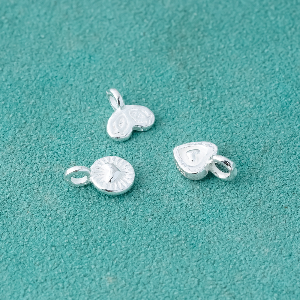 925 スターリングシルバー ハート & フィッシュ チャー - Jewelry Making In La のレビューと価格
