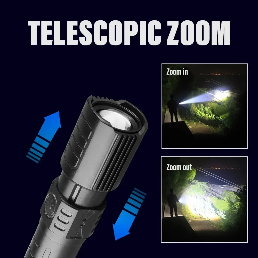 超高輝度 LED 懐中電灯 P50 ビーズズーム可能な充電式 - Jewelry Making Torch のレビューと価格