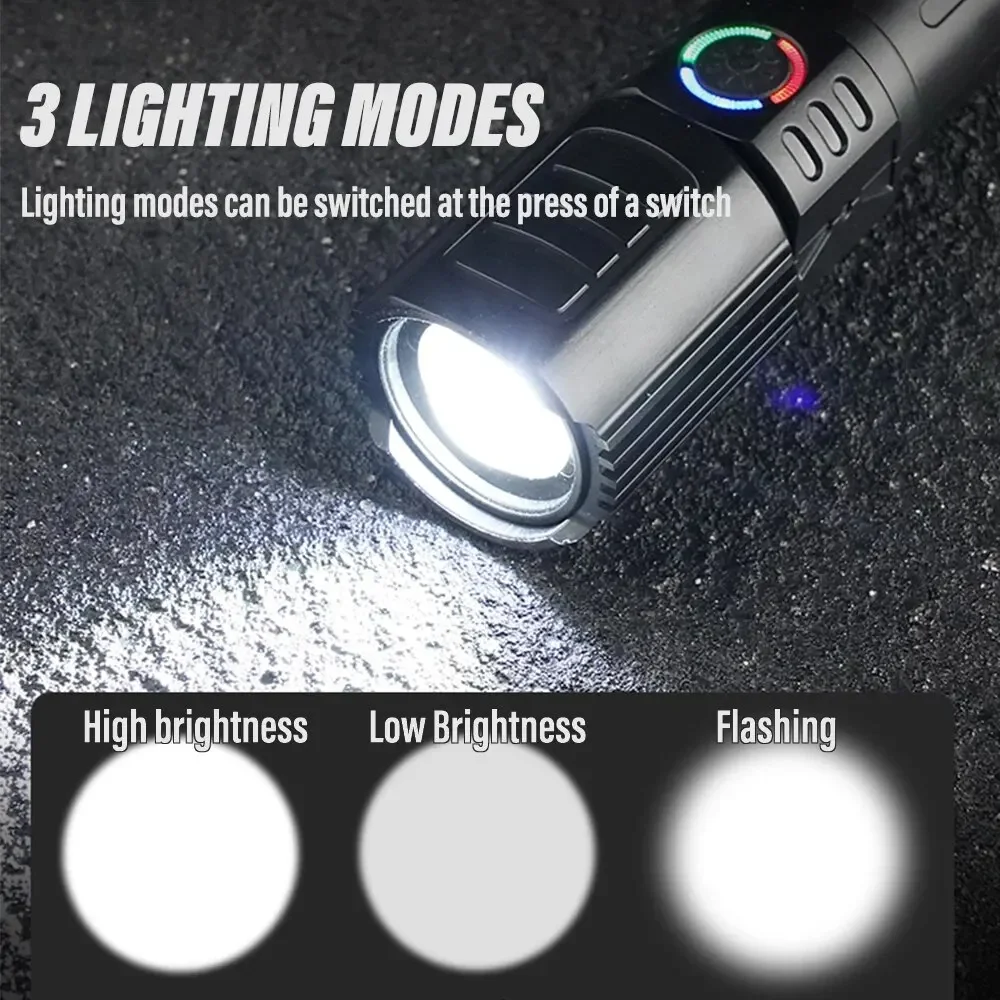 超高輝度 LED 懐中電灯 P50 ビーズズーム可能な充電式 - Jewelry Making Torch のレビューと価格