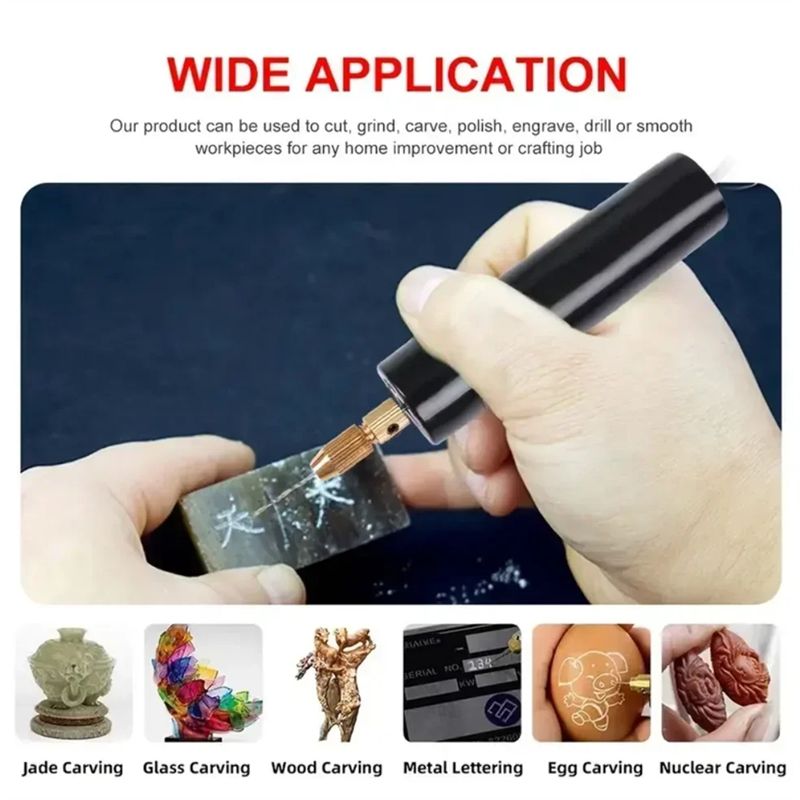 AT63-カービングツール 電動ドリル ハンドヘルドミニ電動 - Jewelry Making Dc のレビューと価格